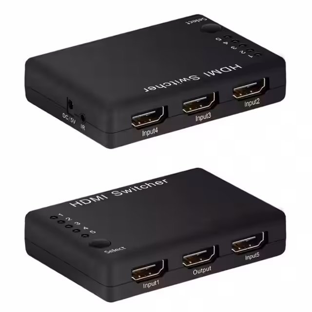 SANOXY-DSV-5X1-HDMI-BOX Sanoxy  Adattatori per connettori USB DVI HDMI