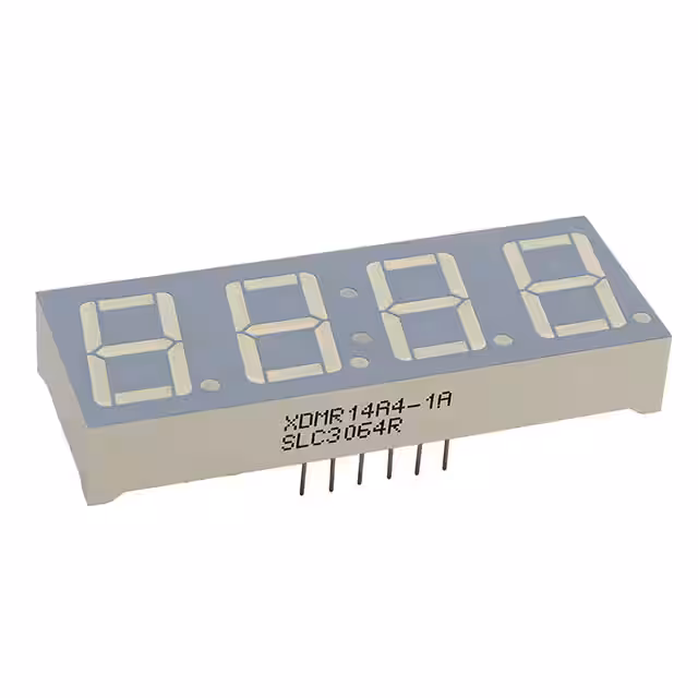 XDMR14A4-1A SunLED  Modules d'affichage - Caractères et chiffres à LED