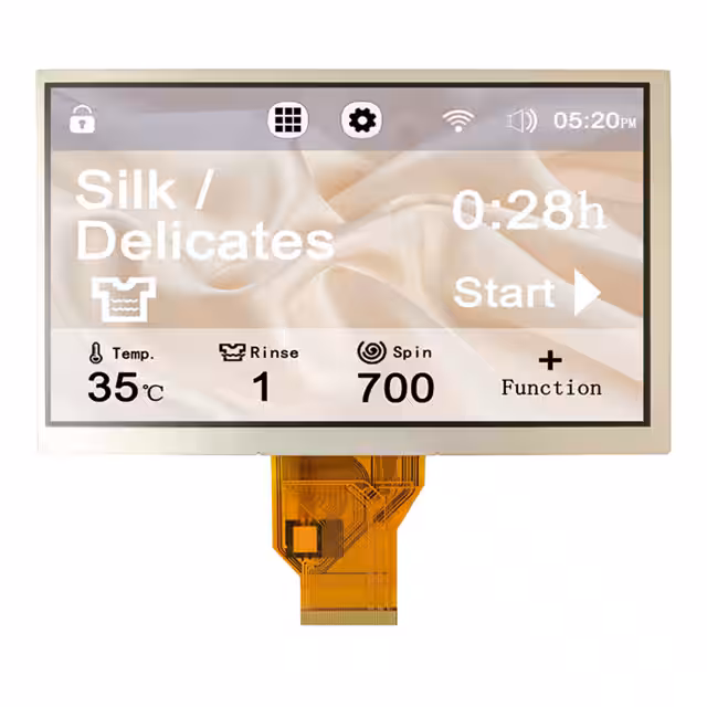 ATM0700L61 AZ Displays  Modules d'affichage - LCD OLED Graphic