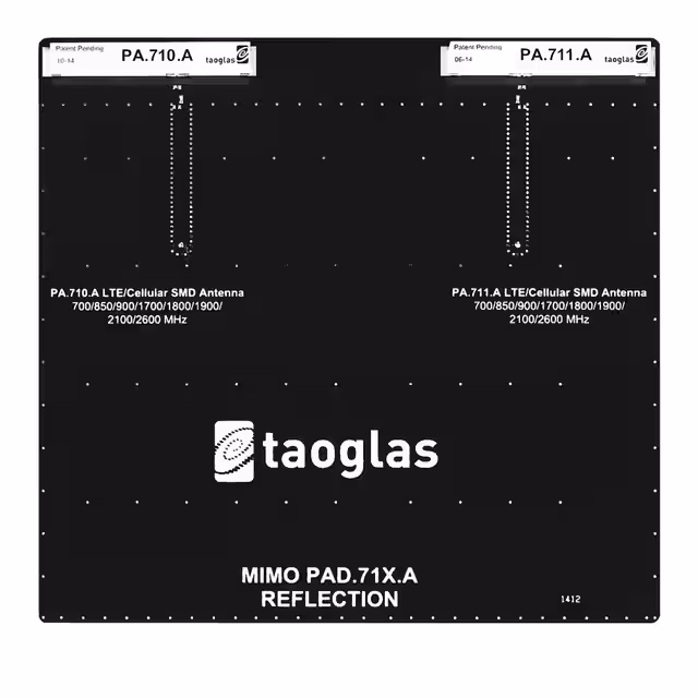 PAD.71X.A Taoglas Limited  Cartes de kits d'évaluation et de développement RF