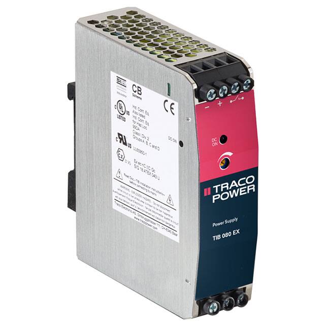 TIB 080-124EX Traco Power  Industrial DIN Rail Power Supplies
