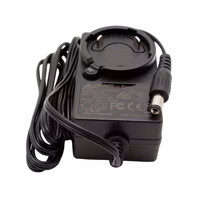 ICM24-360 Tri-Mag, LLC  Adattatori da parete da tavolo CA CC