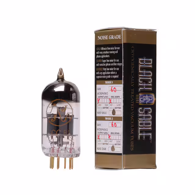 BSCT-ECC82G-JJ Black Sable  Vacuum Tubes