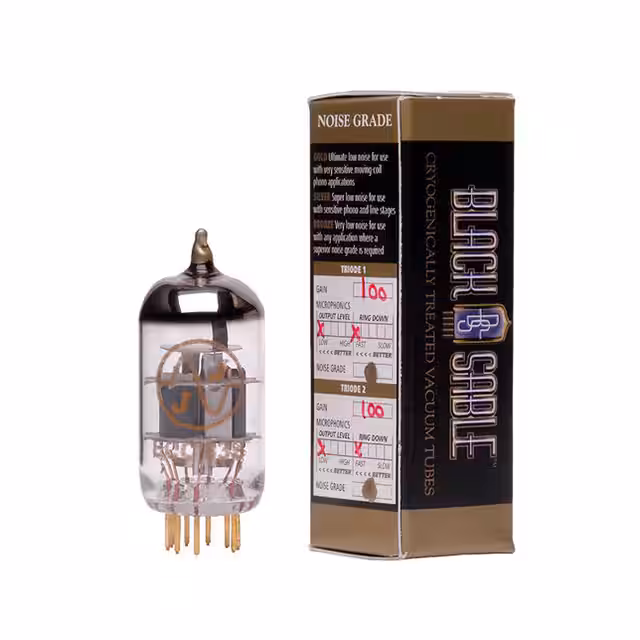 BSCT-ECC83G-JJ Black Sable  Vacuum Tubes