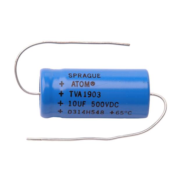 CP-AT-10-500V Sprague Atom  Condensadores electrolíticos de aluminio