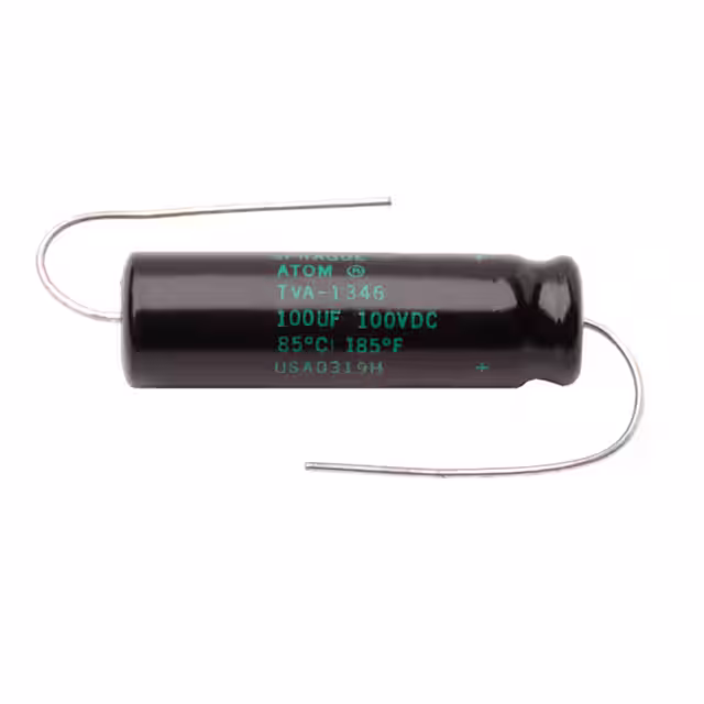 CP-AT-100-100V Sprague Atom  Condensateurs électrolytiques en aluminium