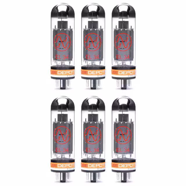 GROUPING_SEXTET_JJ-EL34 TubeDepot  Vacuum Tubes