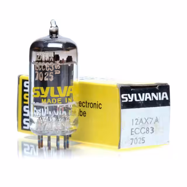 NOS-12AX7-SYL-DOM Sylvania  Vacuum Tubes