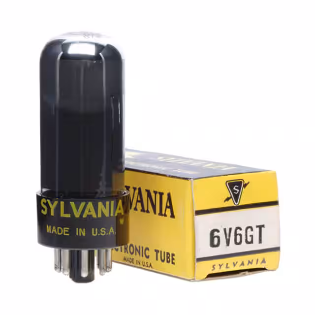 NOS-6V6GT-SYL-50S Sylvania  Vacuum Tubes