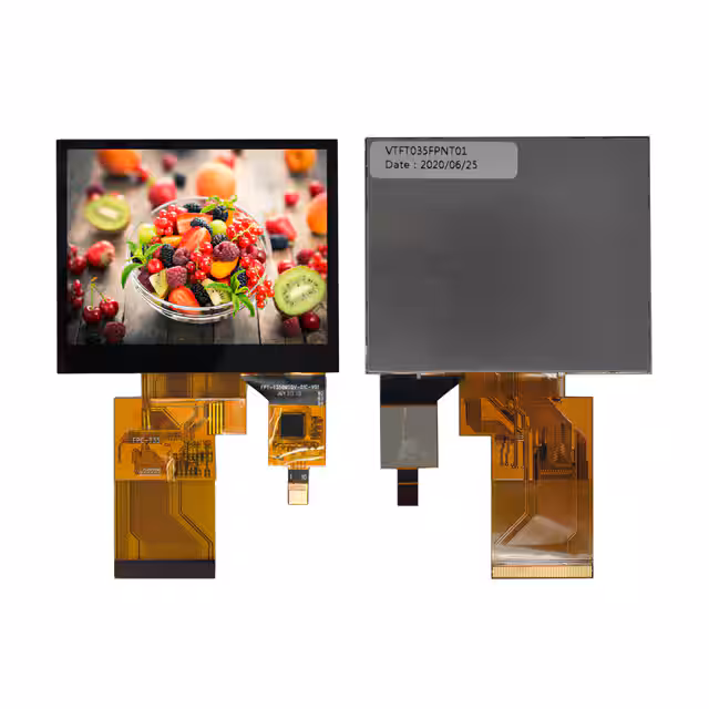 VTFT035FPNT01 Varitronix  Modules d'affichage - LCD OLED Graphic
