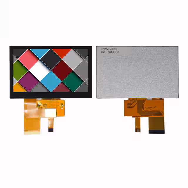 VTFT043MPFT01 Varitronix  Modules d'affichage - LCD OLED Graphic