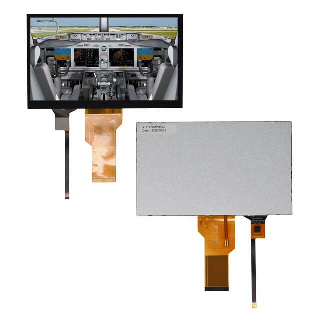 VTFT070MPNT03 Varitronix  Modules d'affichage - LCD OLED Graphic