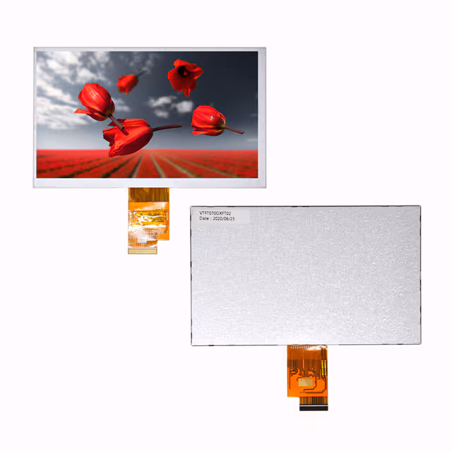 VTFT070OXFT02 Varitronix  Modules d'affichage - LCD OLED Graphic