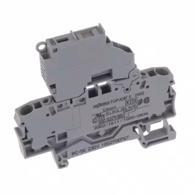 2002-1611/1000-836 WAGO Corporation  Canale guida DIN