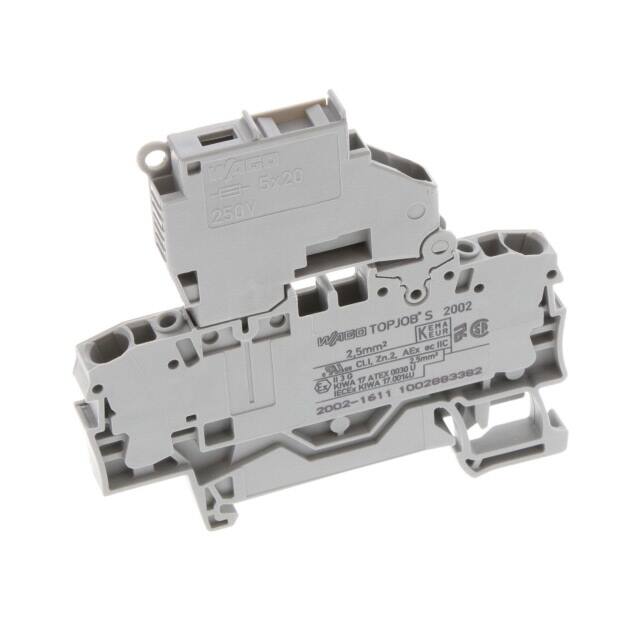 2002-1611 WAGO Corporation  Canal de riel DIN