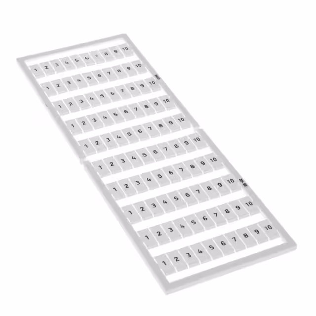 209-502 WAGO Corporation  Terminal Block Marker Strips