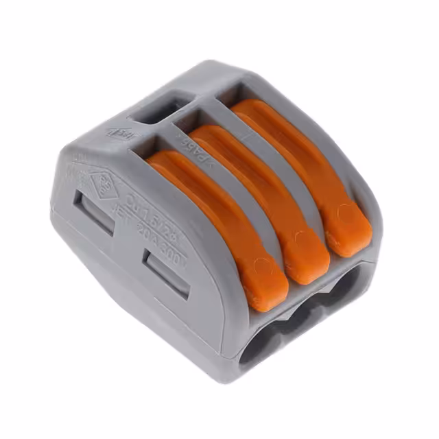 222-413/VE00-2500 WAGO Corporation  Conectores de empalme de cables