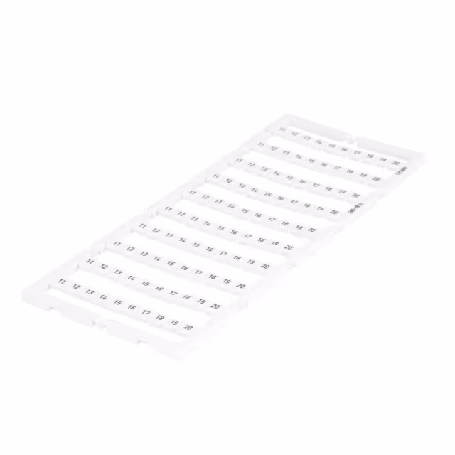 248-503 WAGO Corporation  Strisce di marcatura per morsettiere