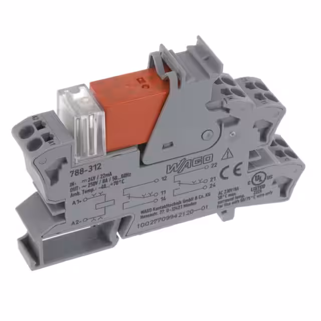 788-312 WAGO Corporation  Power Relays Over 2 Amps
