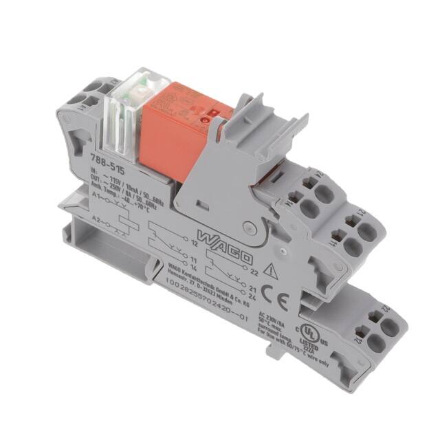788-515 WAGO Corporation  Relés de potencia de más de 2 amperios