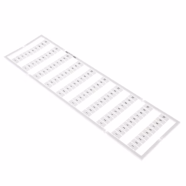 793-5502 WAGO Corporation  Strisce di marcatura per morsettiere