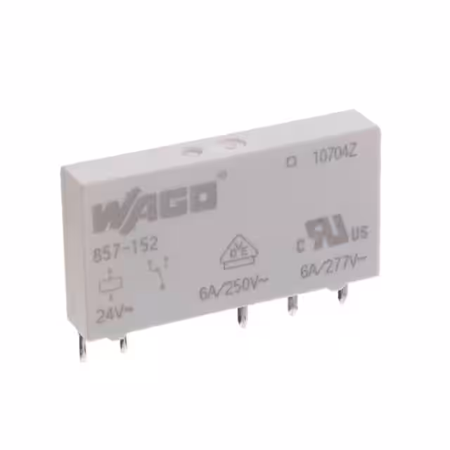 857-152 WAGO Corporation  Power Relays Over 2 Amps