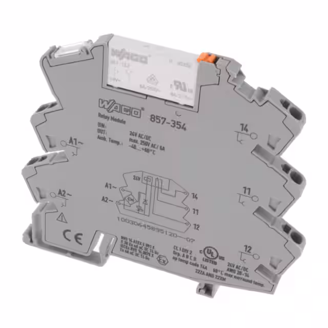 857-354 WAGO Corporation  Power Relays Over 2 Amps