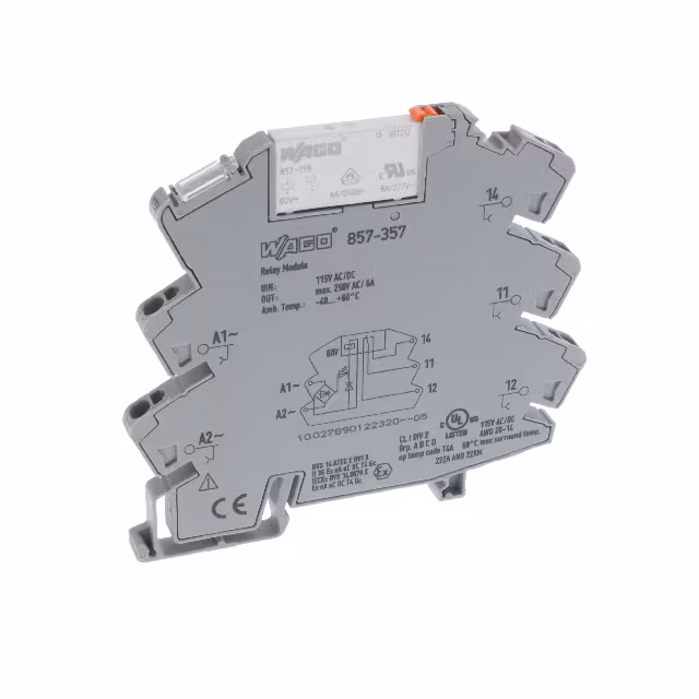 857-357 WAGO Corporation  Power Relays Over 2 Amps