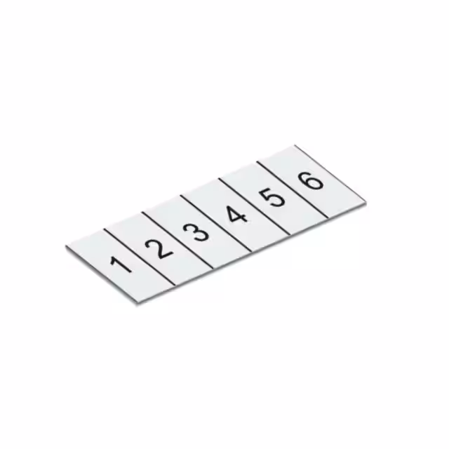 2009-110/762-807 WAGO Corporation  Strisce di marcatura per morsettiere