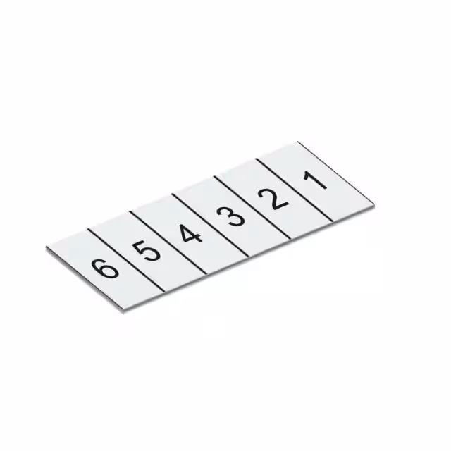 2009-110/762-852 WAGO Corporation  Terminal Block Marker Strips