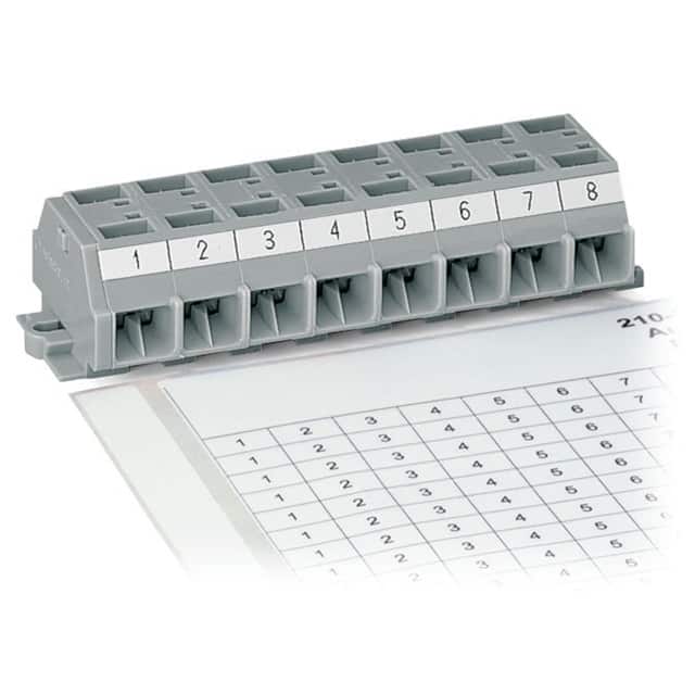 210-333/1200-103 WAGO Corporation  Terminal Block Marker Strips