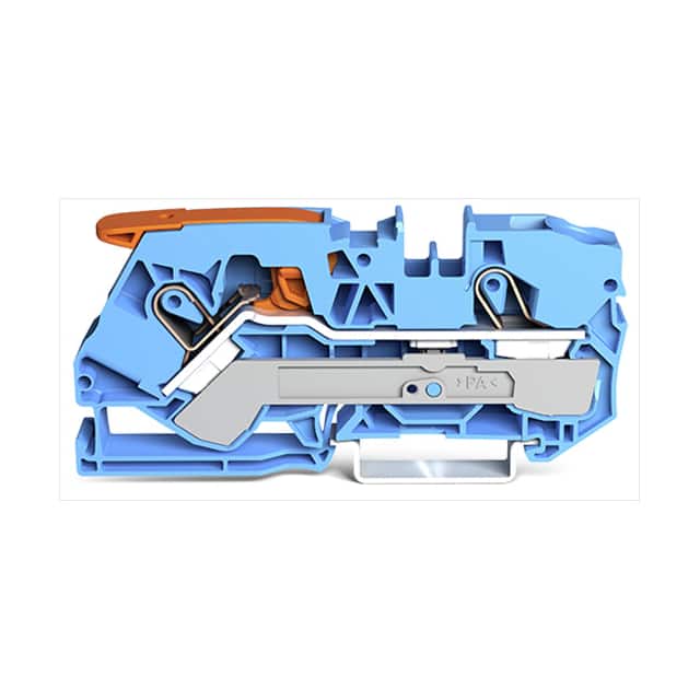 2110-1204 WAGO Corporation  Canal sur rail DIN