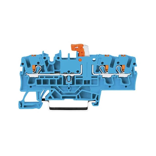 2202-1704 WAGO Corporation  Canal de riel DIN