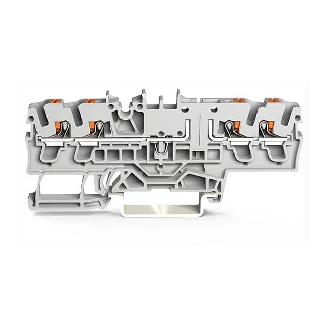 2202-1861 WAGO Corporation  Canal de riel DIN
