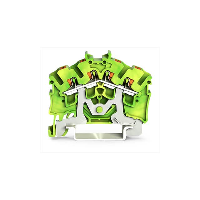 2202-6407 WAGO Corporation  Canal sur rail DIN