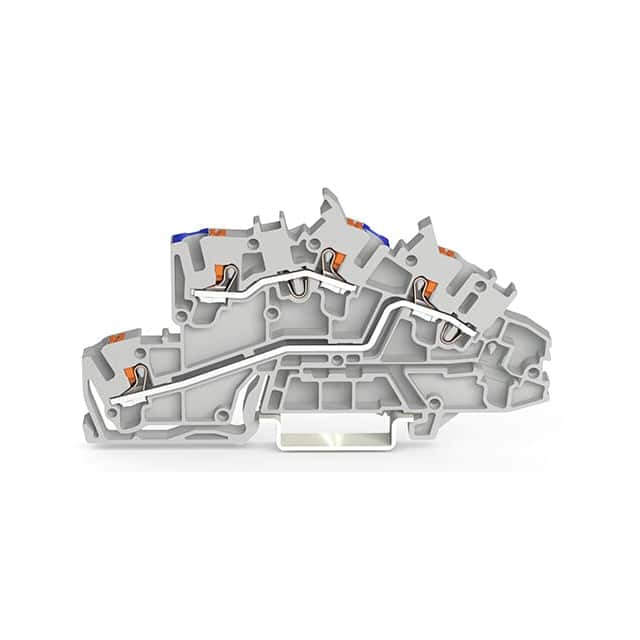 2203-7649 WAGO Corporation  Canal sur rail DIN