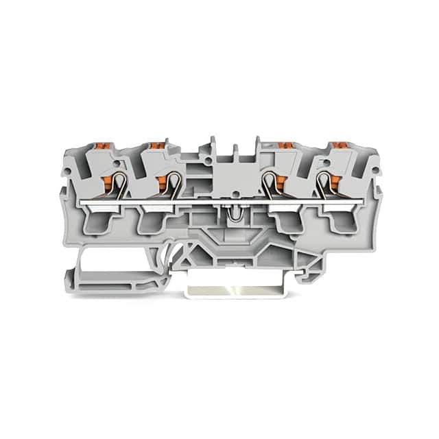 2204-1401 WAGO Corporation  Canal de riel DIN