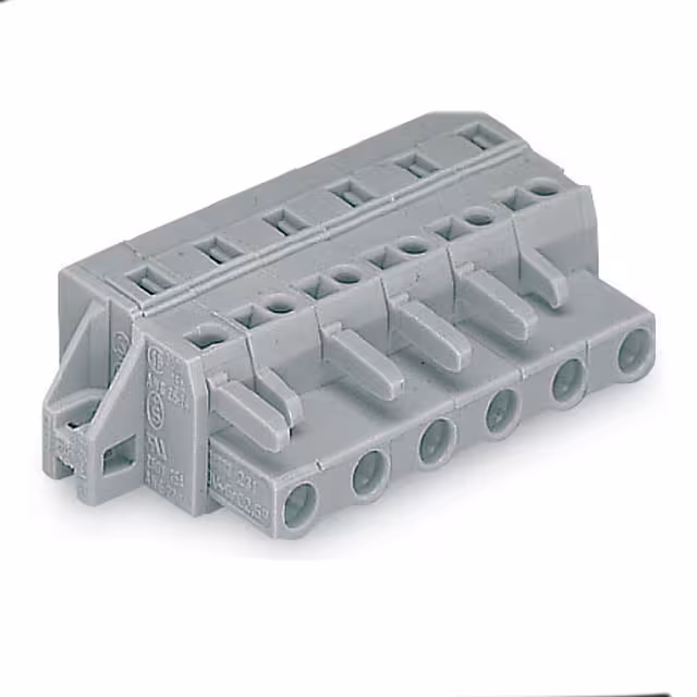 231-204/031-000 WAGO Corporation  Conectores y tomas de corriente