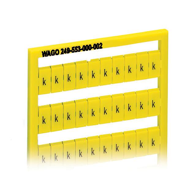 249-553/000-002 WAGO Corporation  Terminal Block Marker Strips