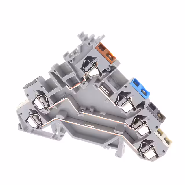 280-580 WAGO Corporation  Canal de riel DIN