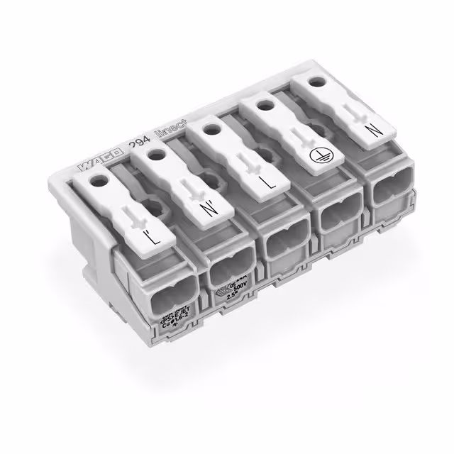 294-8015 WAGO Corporation  Halbleiter-Beleuchtungssteckverbinderbaugruppen