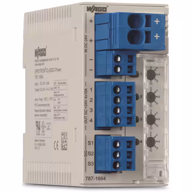 787-1664/004-1000 WAGO Corporation Interruttori automatici