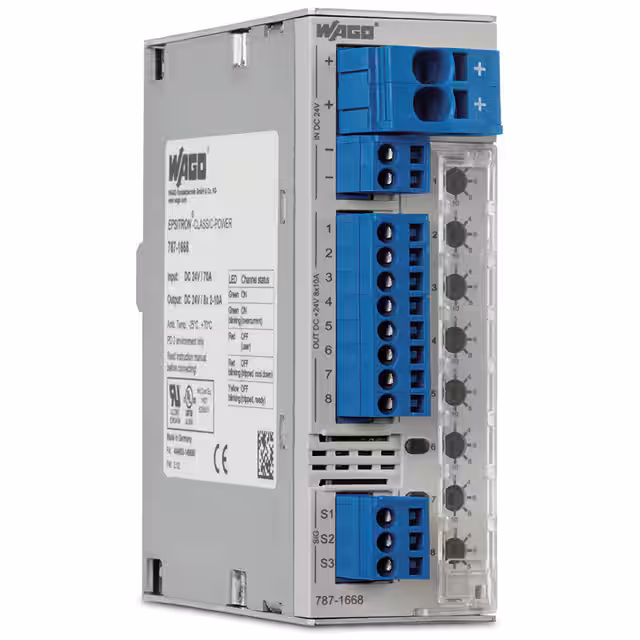 787-1668/006-1000 WAGO Corporation Circuit Breakers