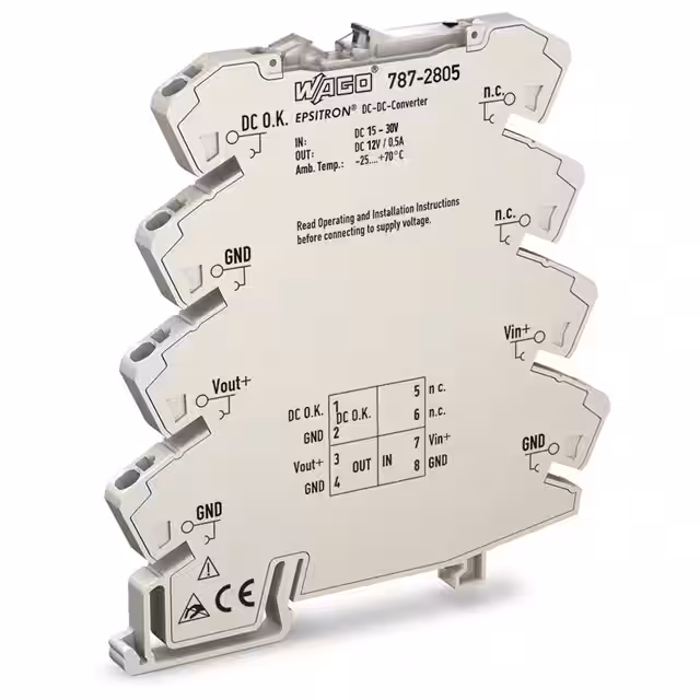 787-2805 WAGO Corporation  Industrial DIN Rail Power Supplies