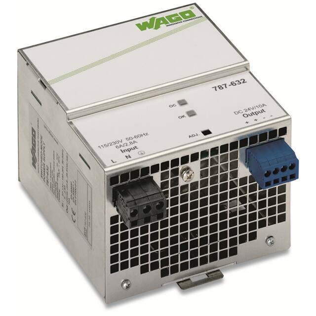 787-632 WAGO Corporation  Alimentations industrielles sur rail DIN