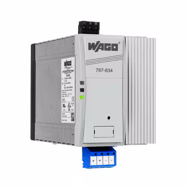 787-834 WAGO Corporation  Alimentations industrielles sur rail DIN