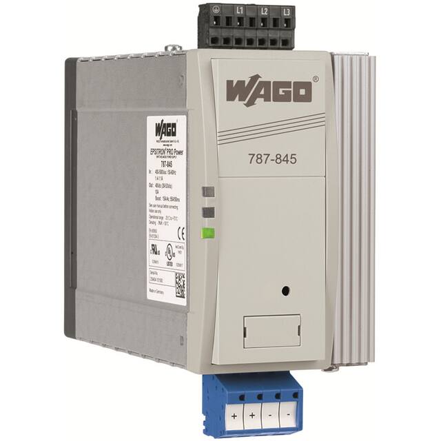 787-845 WAGO Corporation  Industrial DIN Rail Power Supplies