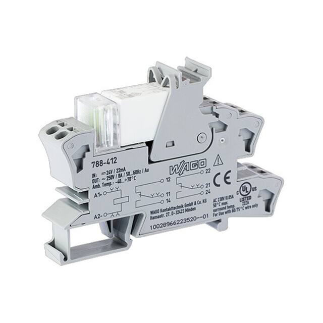 788-608 WAGO Corporation  Power Relays Over 2 Amps