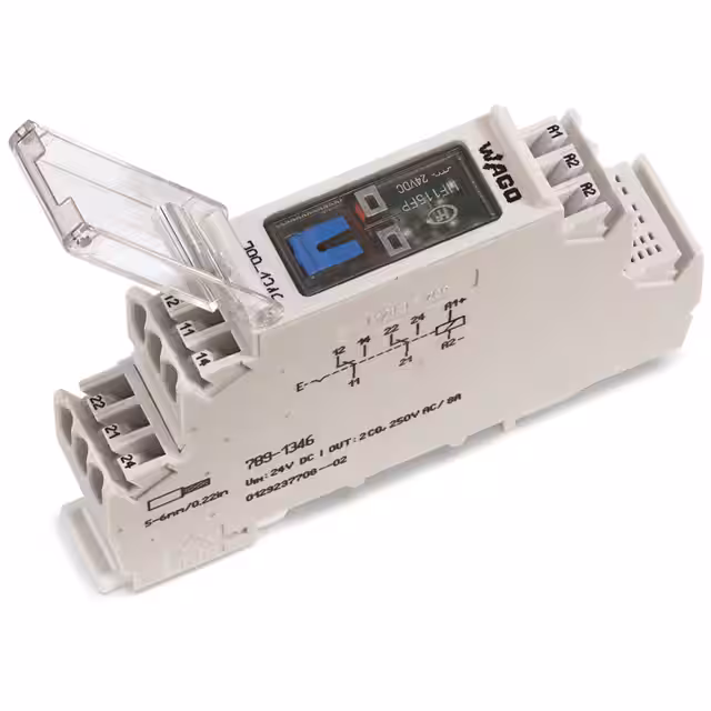 789-1346 WAGO Corporation  Power Relays Over 2 Amps