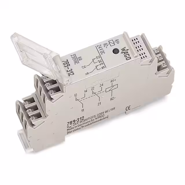 789-312 WAGO Corporation  Power Relays Over 2 Amps
